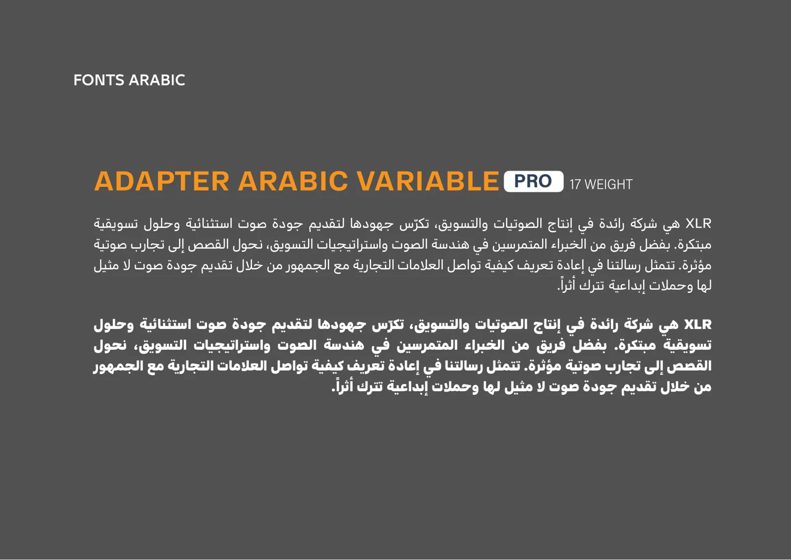 Adapter Arabic — العربية
